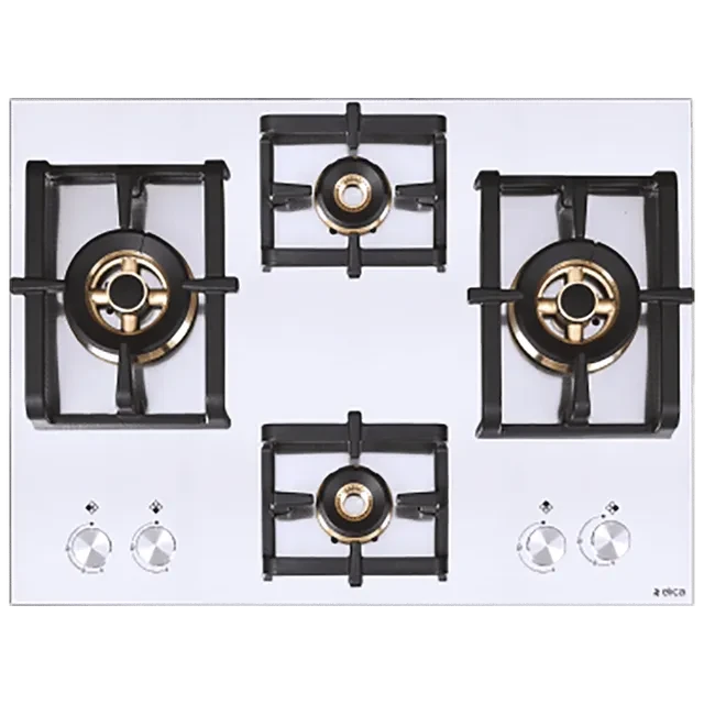Elica INOX PRO FB MFC 4B 70 DX FFD Built-In 4 Burner Hob (70 cm)