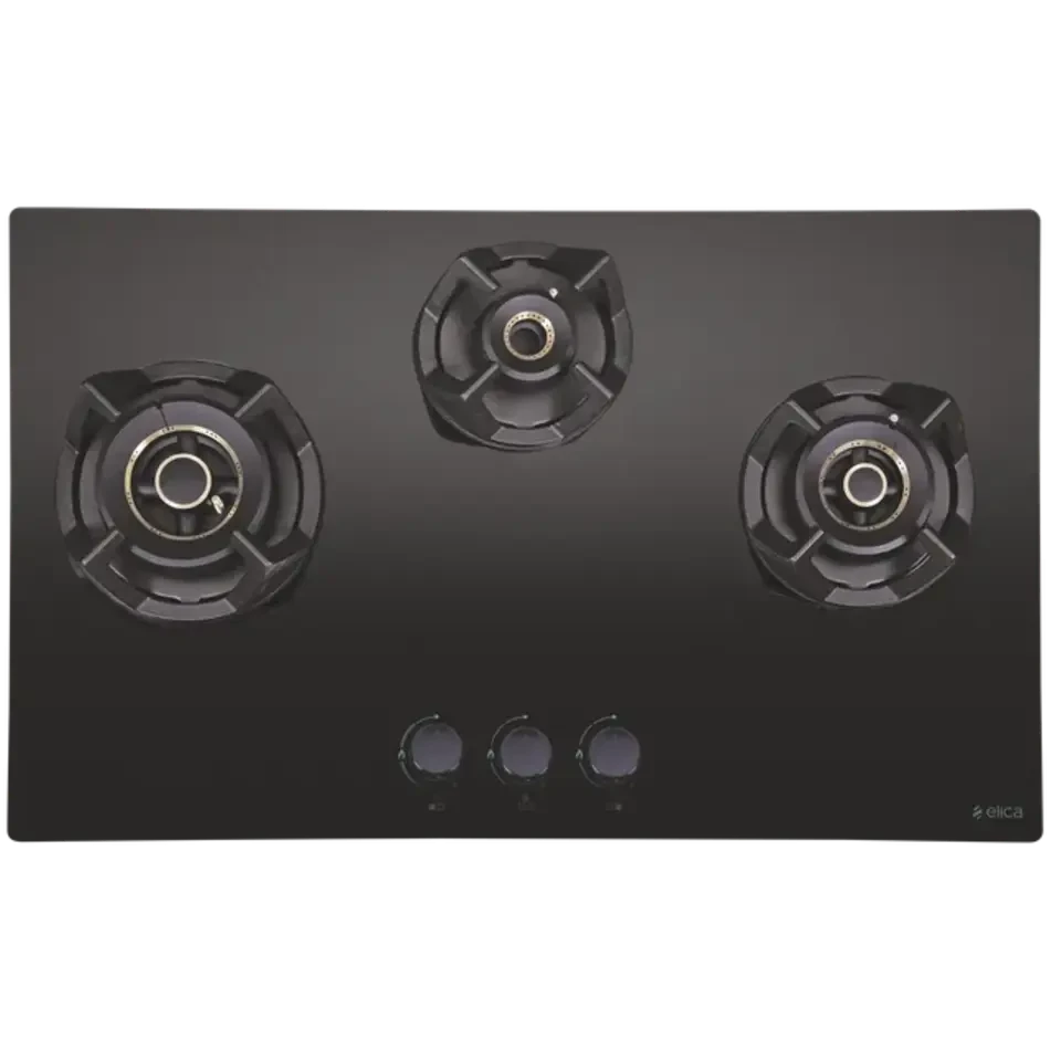 Elica Classic Flexi AB MFC 3B Built-in Hob (75 cm, Auto Ignition, Brass Burners)