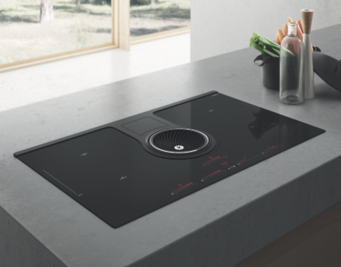 Elica NikolaTesla Induction Hob with Integrated Extractor