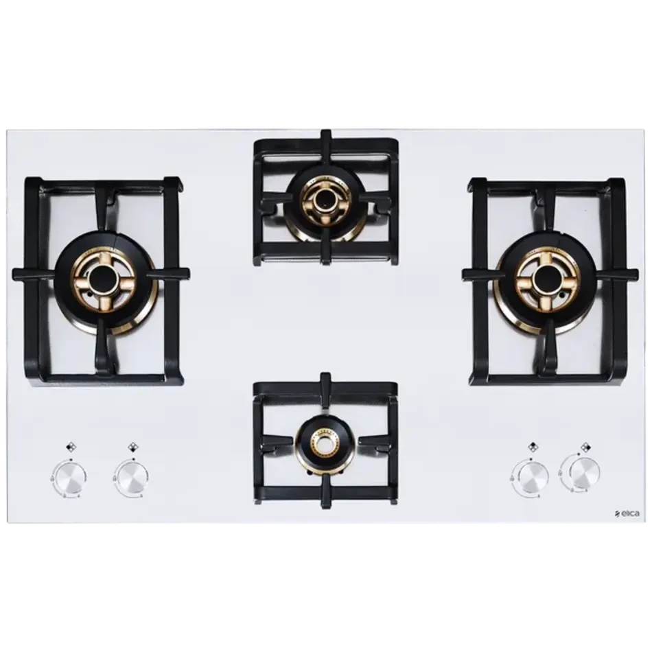 Elica Inox Pro FB MFC 4B 91 DX FFD – 90 cm 4-Burner Built-in Hob